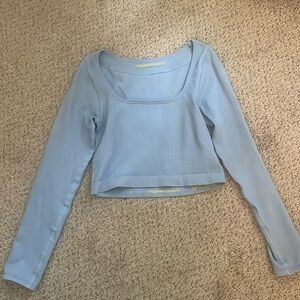 OB Blue Athletic Crop Top
